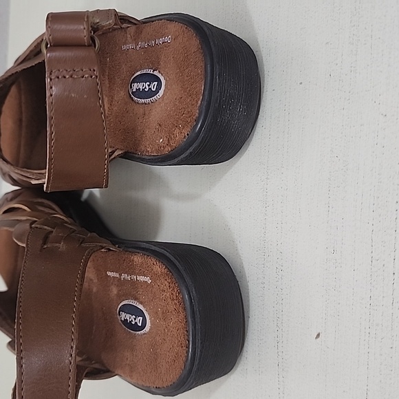 Dr. Scholl's Double Air-Pillo Soles With Adjustable Sling Back Strap Size 8M - Picture 4 of 10